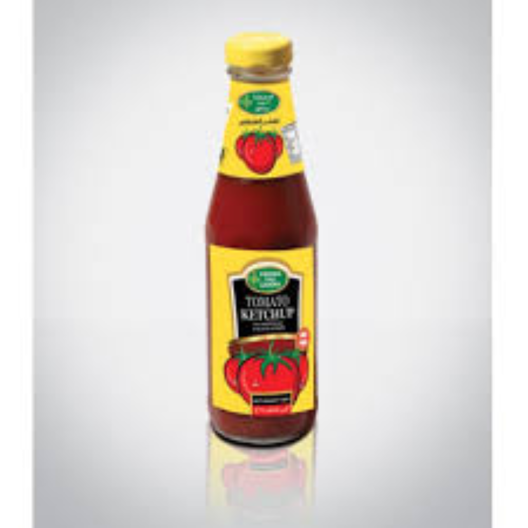 MC HOT TOMATO KETCHUP GLASS BTL 340G